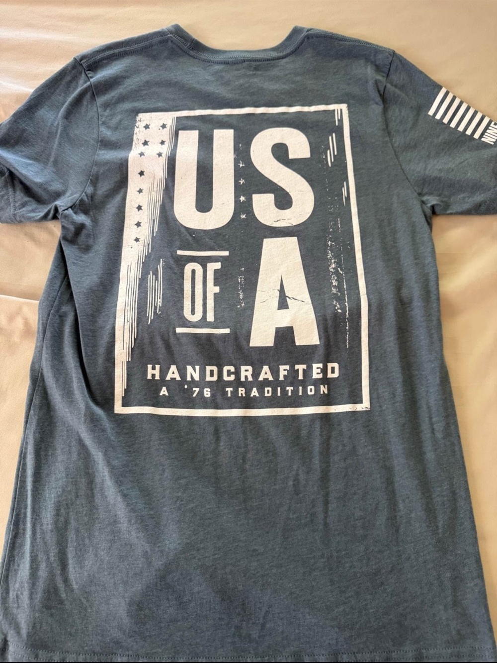 Men's Short-Sleeve USA Graphic Tee - Blue